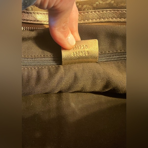 Authentic Gucci GG Lurex Princy Boston Bag - Bought from TheRealReal - Picture 16 of 16